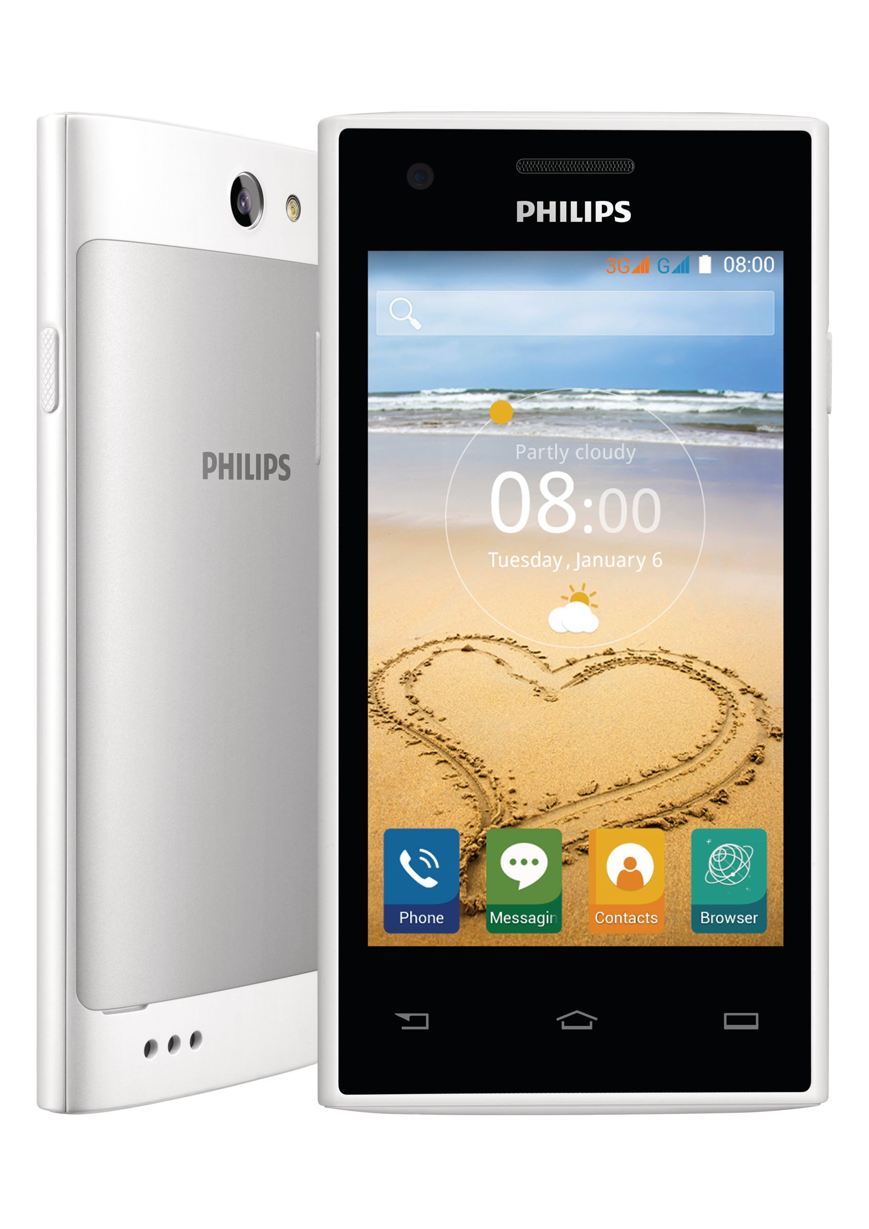 Philips CTS309WH/53 smartphone