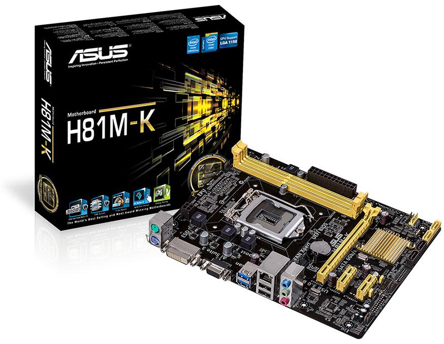 ASUS H81M-K Intel® H81 LGA 1150 (Socket H3) micro ATX – image 4
