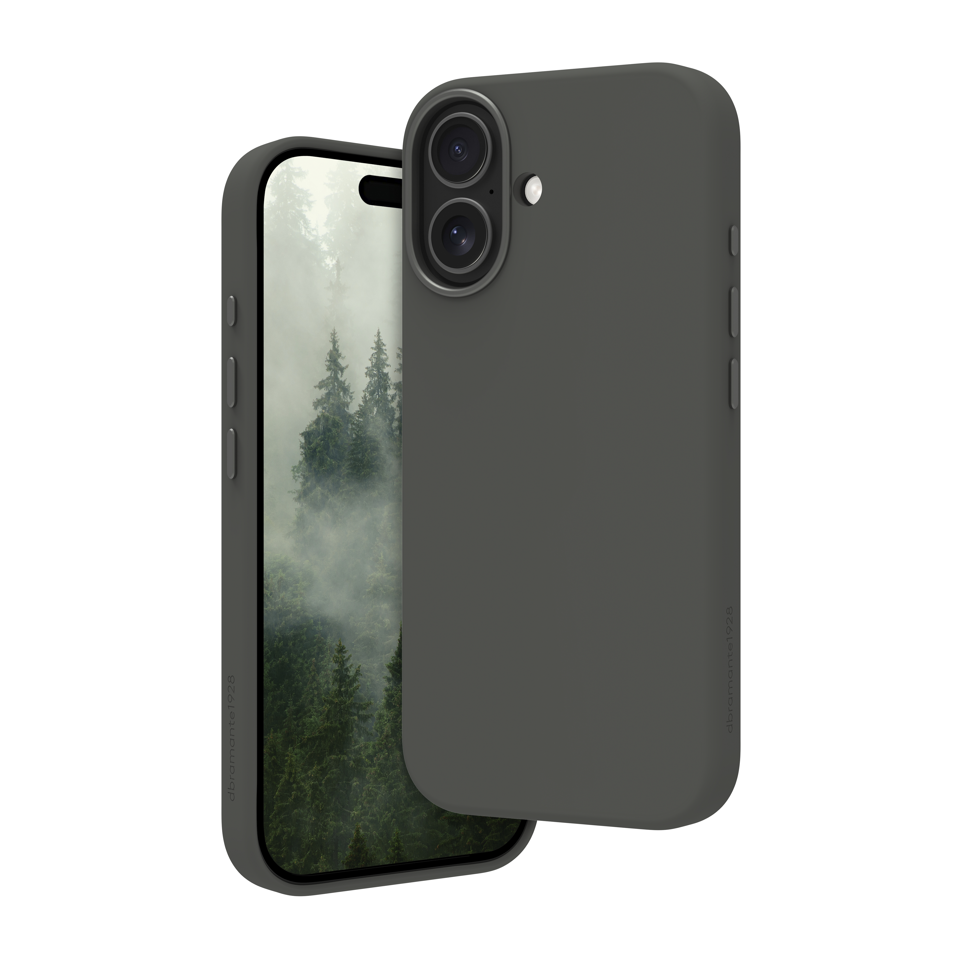 dbramante1928 Roskilde - Back cover for mobile phone - MagSafe compatibility - ICON - forest shadow - for Apple iPhone 17