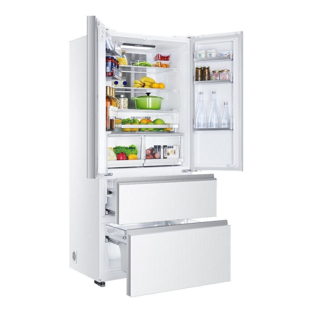 Haier HB18 HB18FGWAAARU side-by-side refrigerator Freestanding – image 4