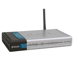 D-Link Wireless 4-Port ADSL Router