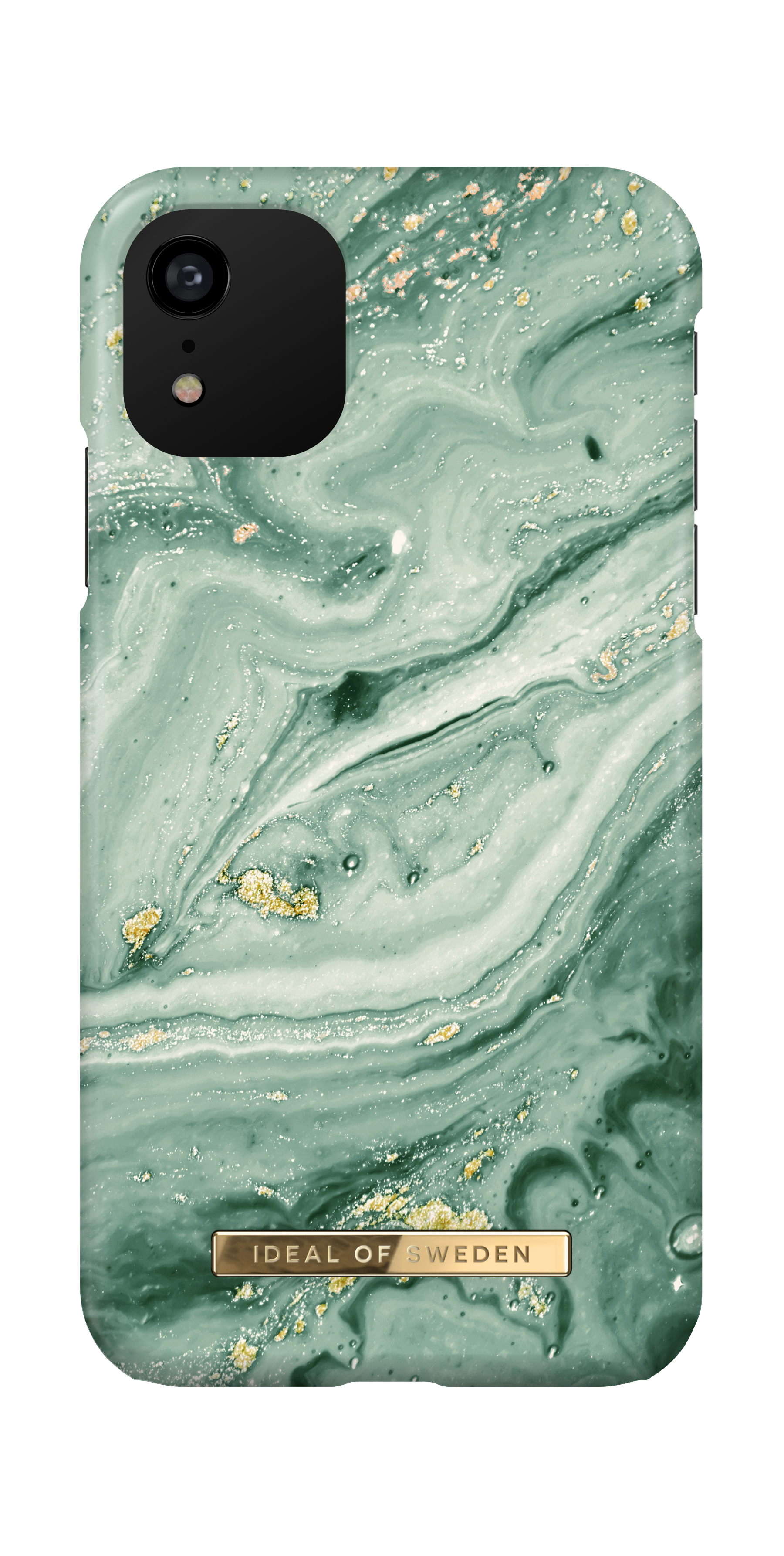 iDeal of Sweden Printed Case iPhone 11/XR Mint Swirl Marble – image 4