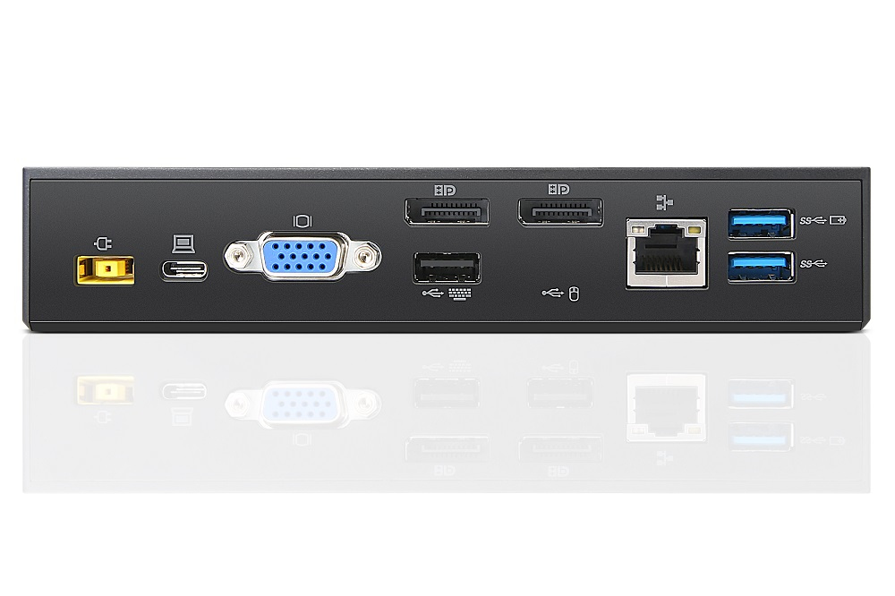 Lenovo 40A90090DK laptop dock/port replicator Wired USB 3.2 Gen 1 (3.1 Gen 1) Type-C Black – image 3