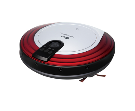 LG VR6140LV robot vacuum Red – image 2