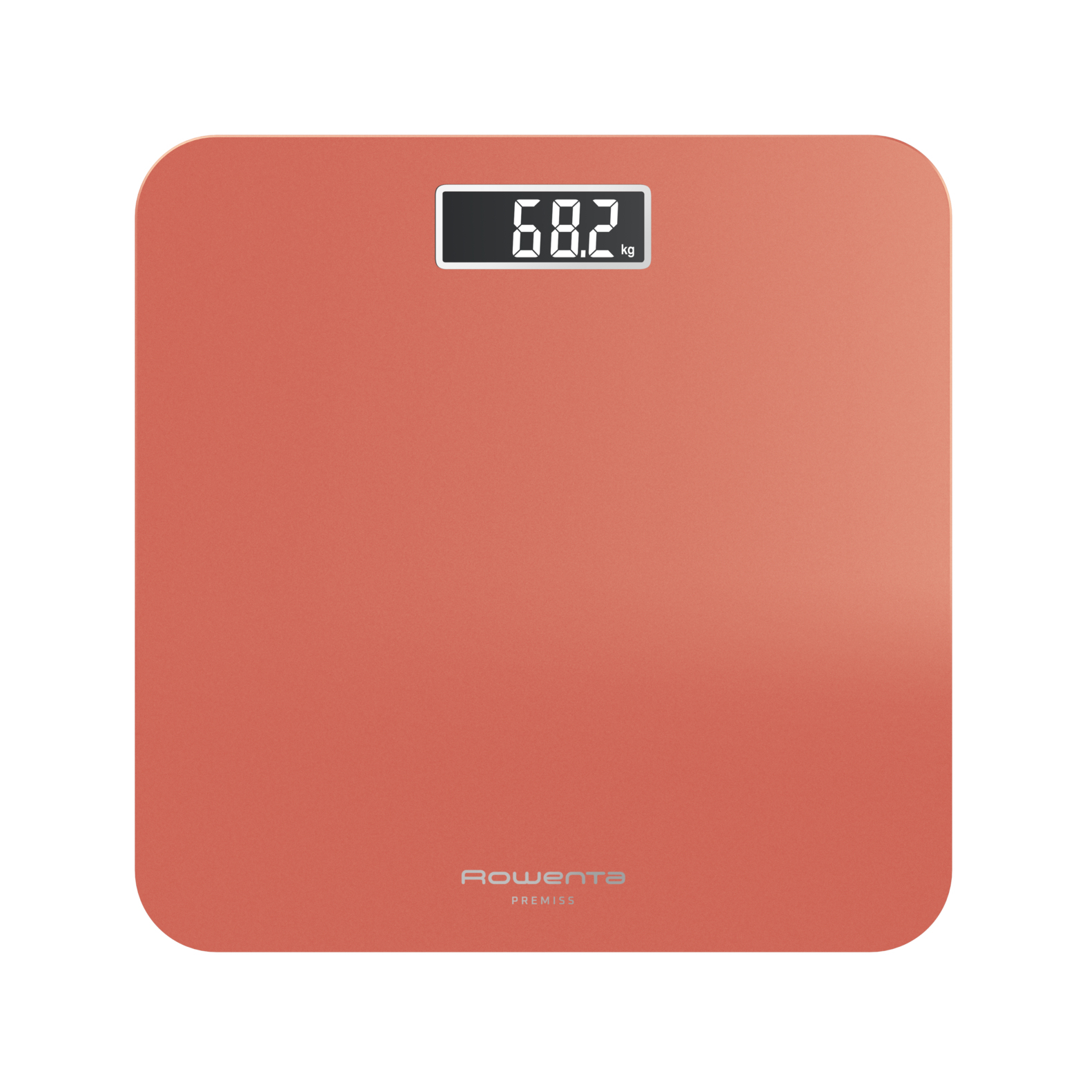 Premiss BS1803V0 personal scale Square Orange Electronic personal scale
