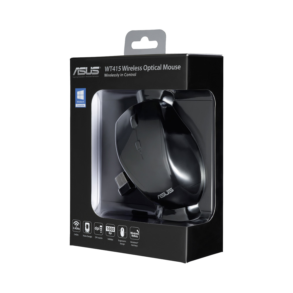 ASUS WT415 mouse Right-hand RF Wireless Optical 1600 DPI – image 5