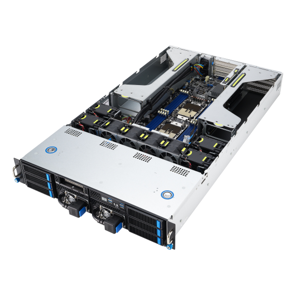 ASUS 90SF0251-M004X0 server barebone Intel C741 Rack (2U) Black, Steel – image 4