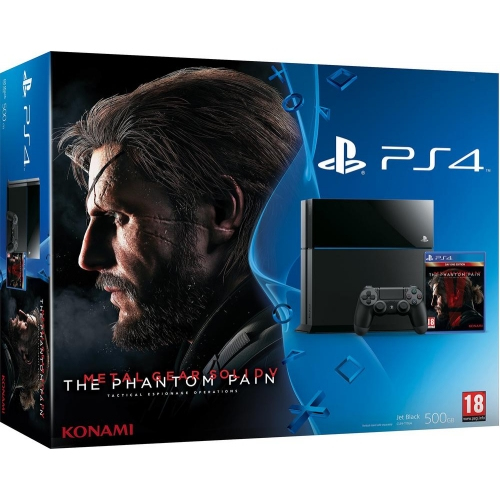 Sony Interactive Entertainment Console PlayStation 4 500 GB + Metal Gear Solid V : The Phantom Pain – image 1