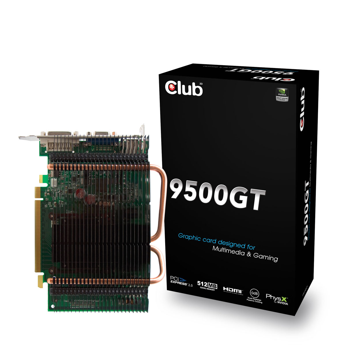 CLUB3D CGNX-HG952YMI graphics card GDDR2