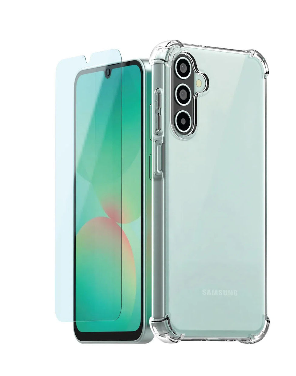 SAMSUNG Pack coque transparente + verre trempé Designed for Samsung...