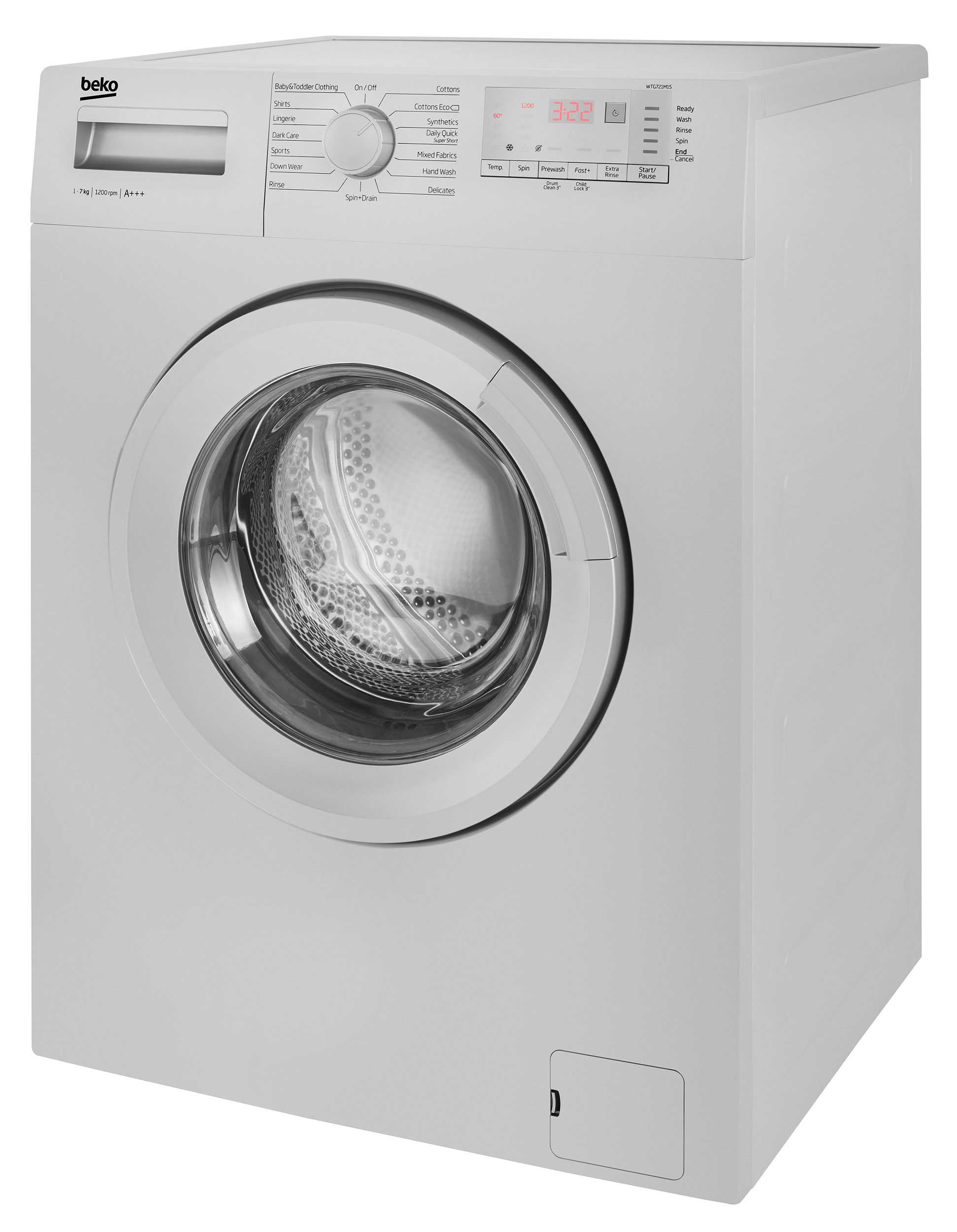 Beko WTG721M1 washing machine Front-load – image 2