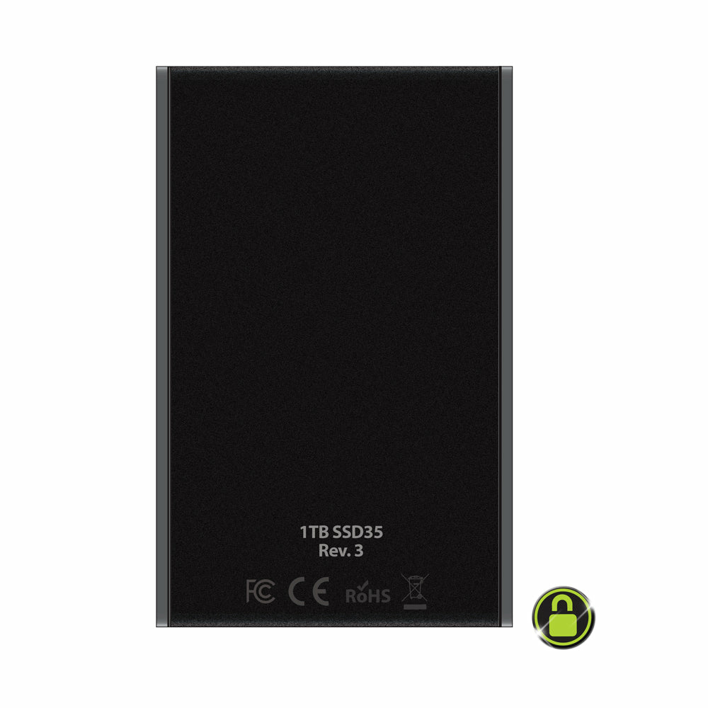 iStorage Kanguru Defender SSD 35 4 TB Micro-USB B 3.2 Gen 1 (3.1 Gen 1) Black image 2