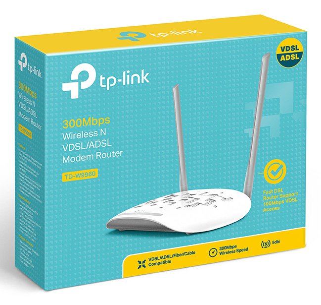 TP-Link 300Mbps Wireless N VDSL/ADSL Modem Router – image 6