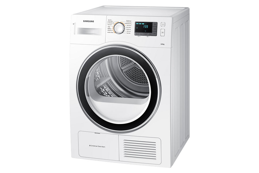 Samsung DV80H4200CW tumble dryer Freestanding Front-load – image 2