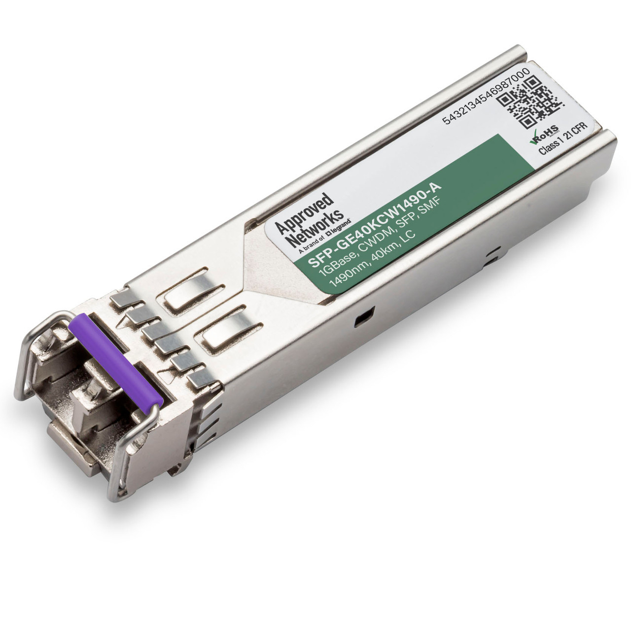 Legrand SFP-GE40KCW1490-A network transceiver module Fiber optic 1250 Mbit/s 1490 nm