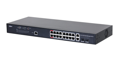 Dahua Technology PFS4218-16GT-130 network switch Managed L2+ Gigabit Ethernet (10/100/1000) Power over Ethernet (PoE) – image 3