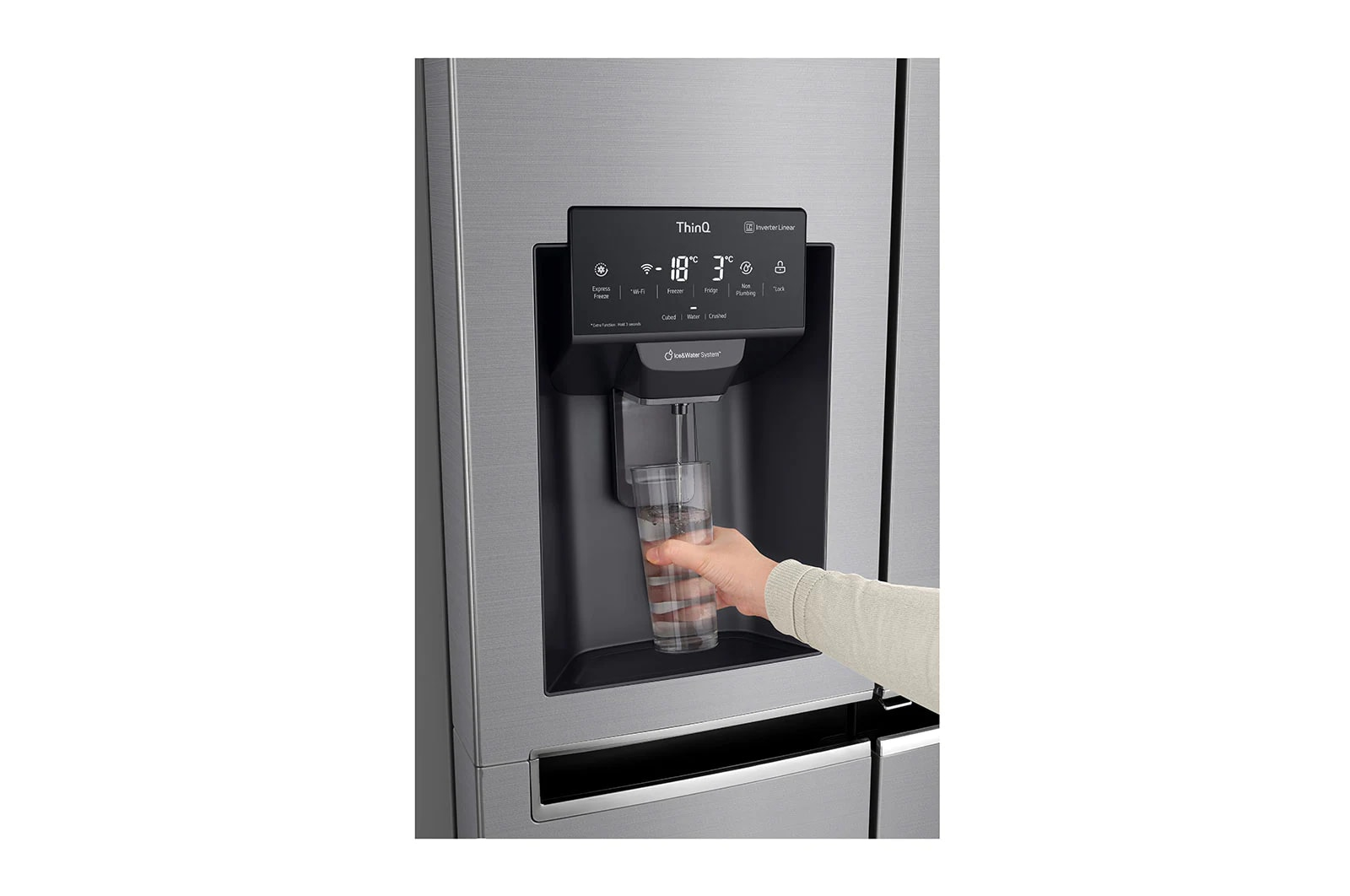 LG GSJ761PZZE side-by-side refrigerator Freestanding – image 9