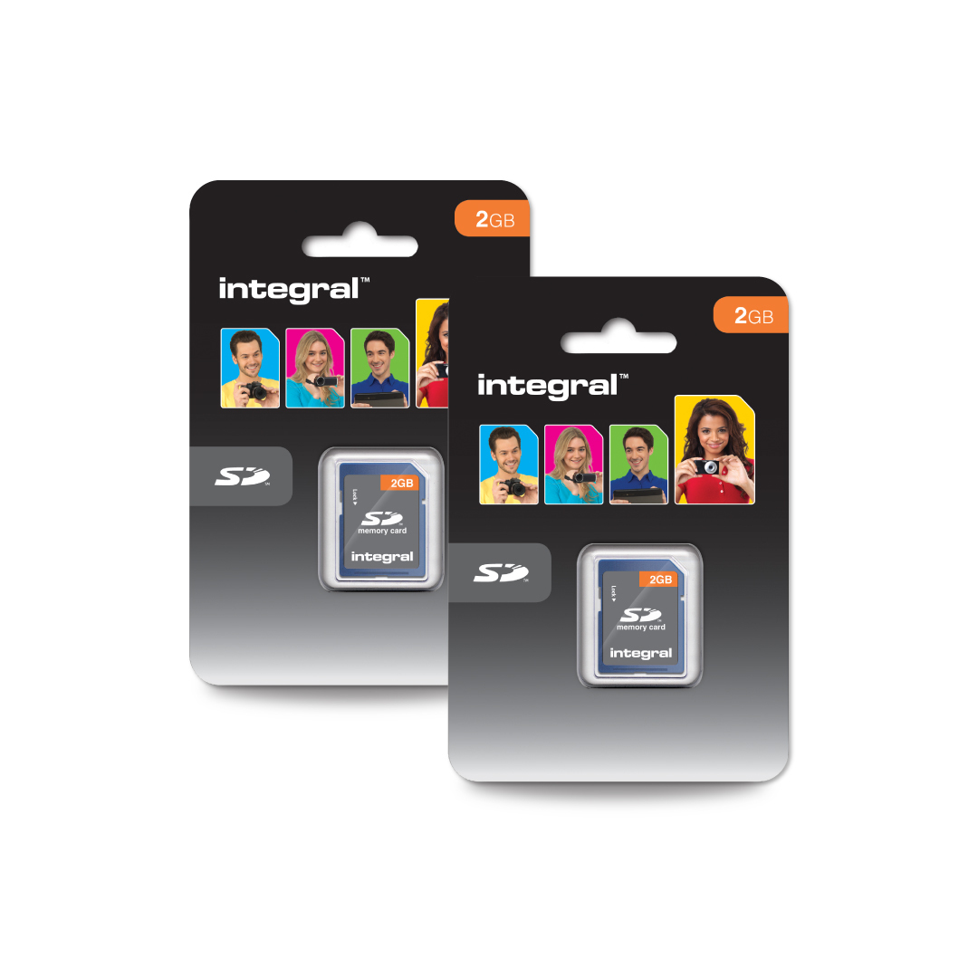 Integral 2GB 2PK SD MLC FLASH – image 1