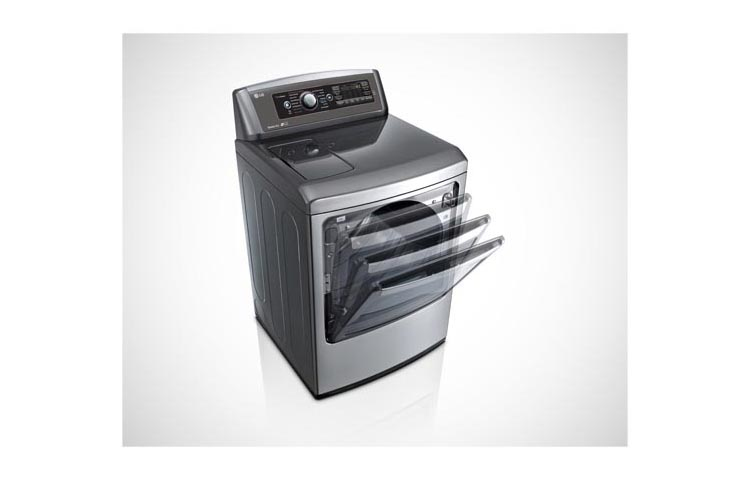 LG DLEX5780VE tumble dryer Freestanding Top-load Graphite – image 6