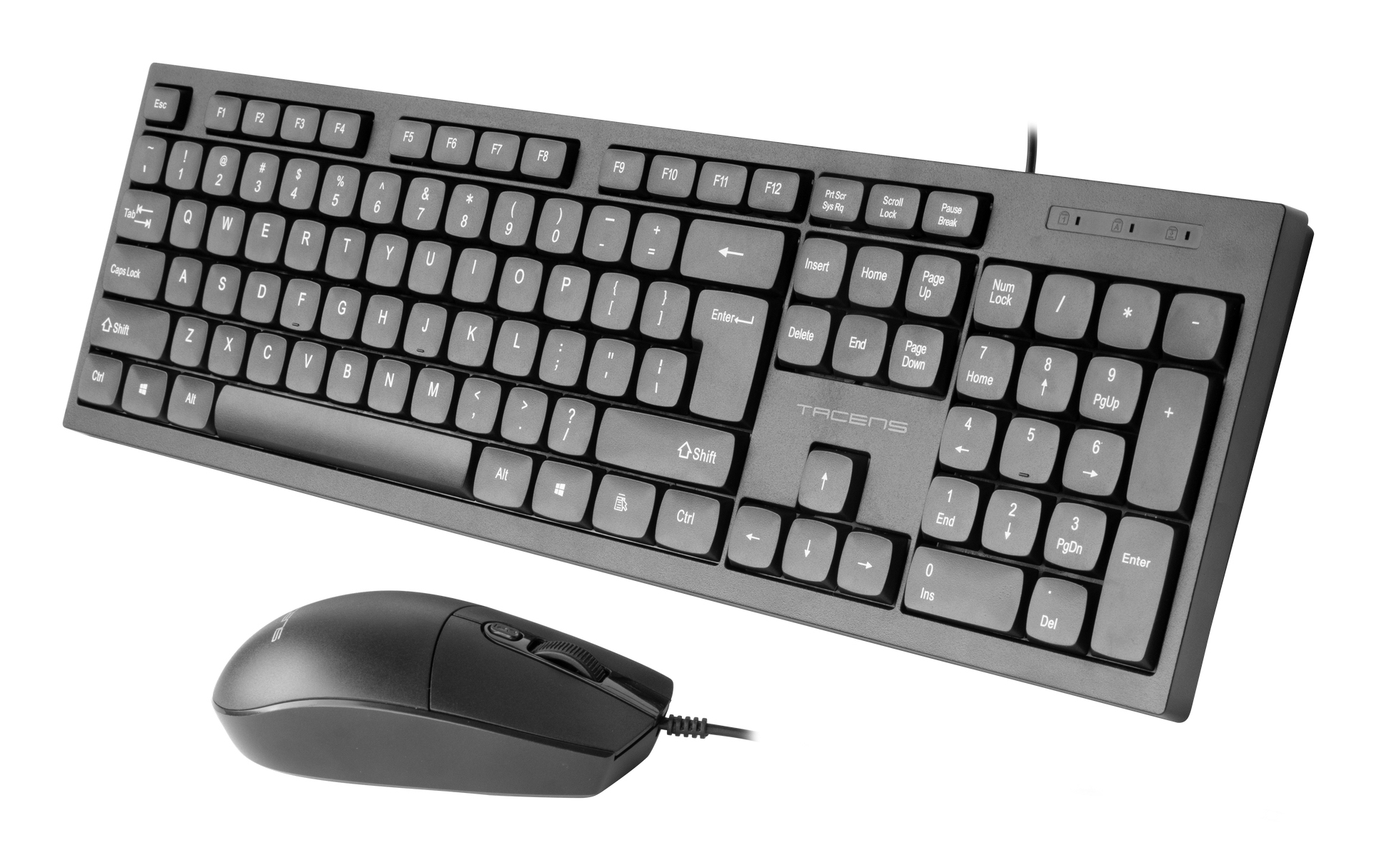 Tacens Anima ACP02ES keyboard Mouse included Home/Office USB QWERTY Spanish Black – image 3