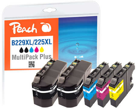 Peach PI500-172 ink cartridge 5 pc(s) Compatible Ultra High Yield Black, Cyan, Magenta, Yellow