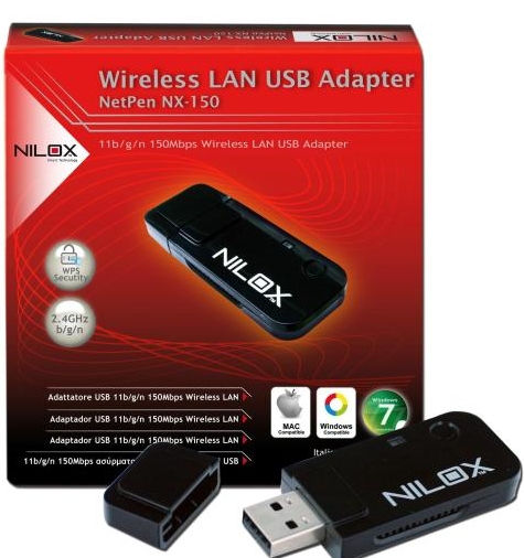 Nilox 16NX091504001 network card USB 150 Mbit/s – image 3