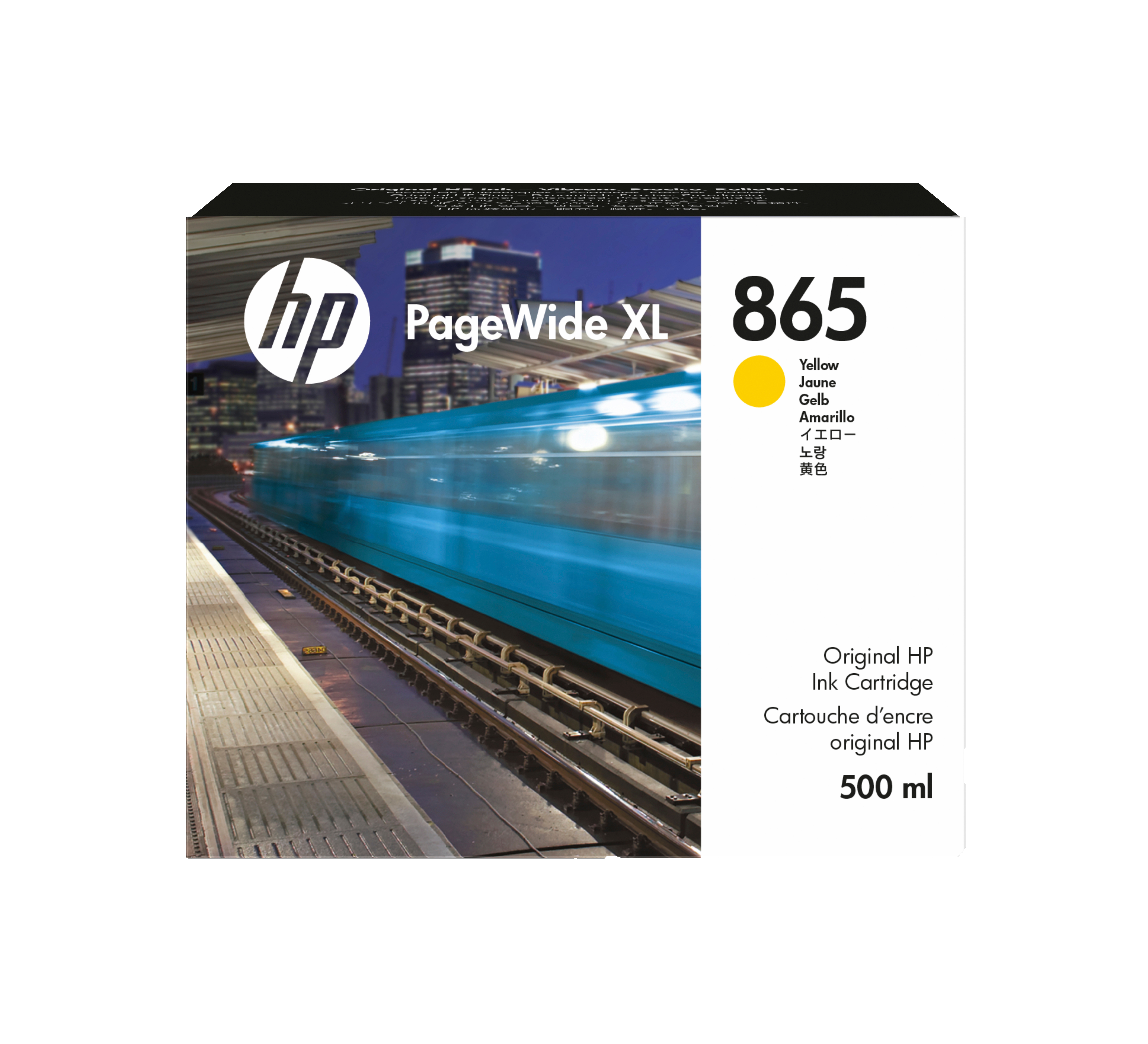 HP INC HP 865 PAGEWIDE XL GIALLO 500 …