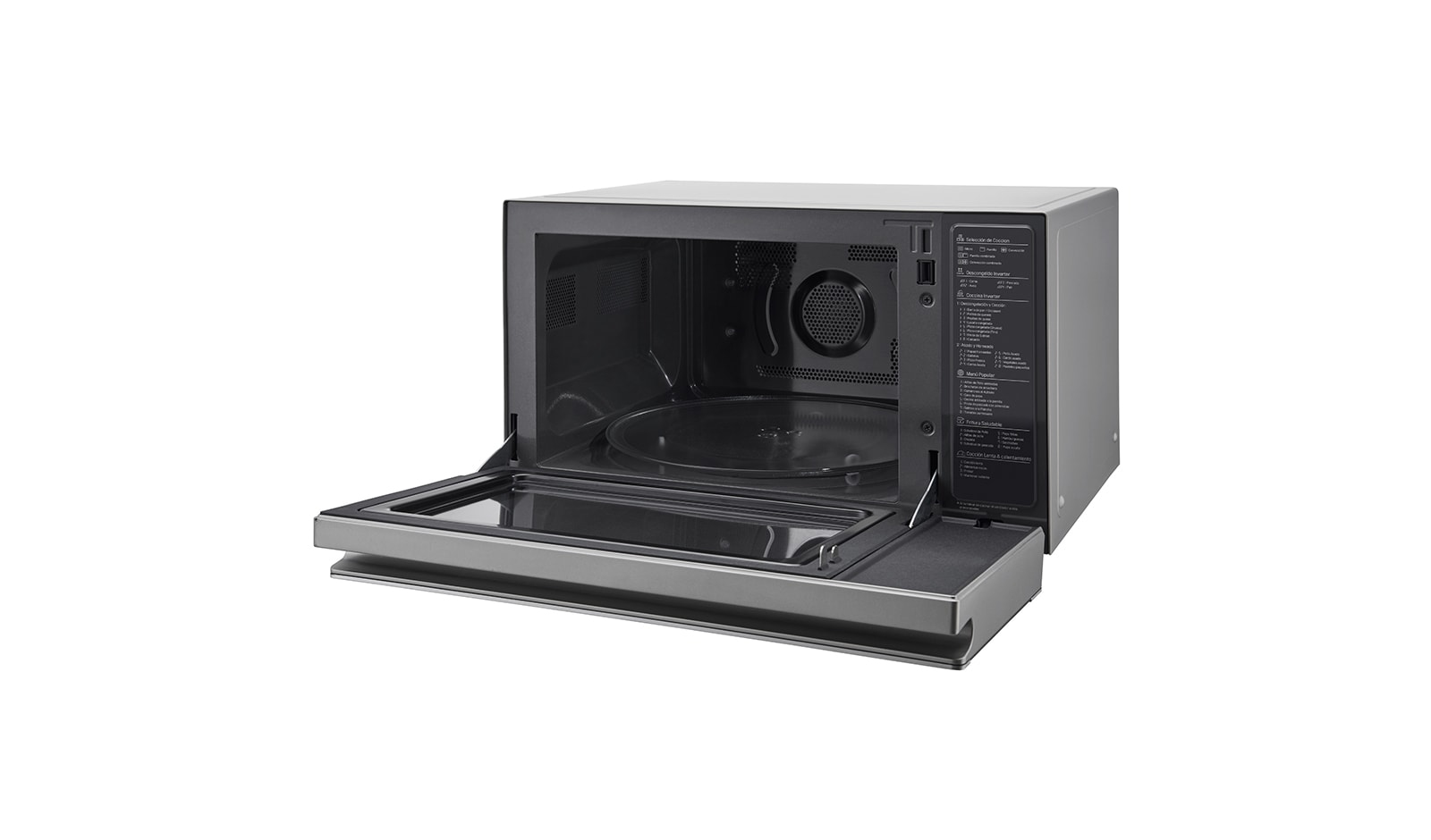LG MJ1466APR microwave Grey Combination microwave Countertop – image 4