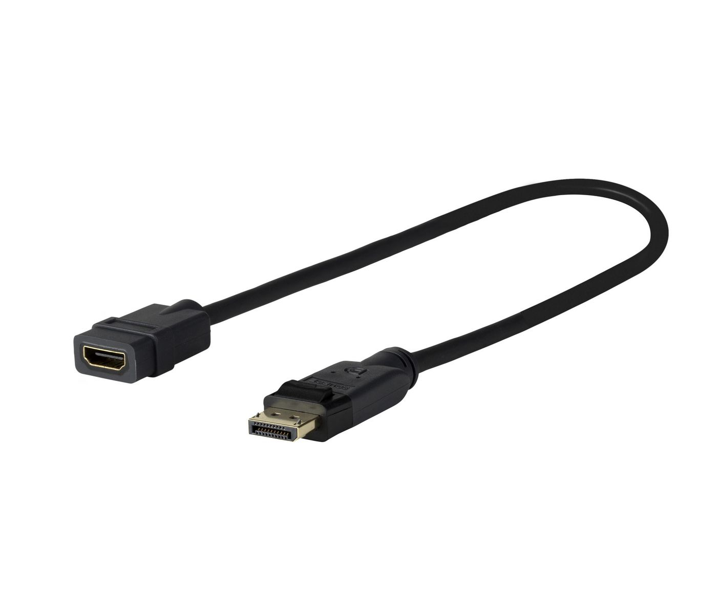 Vivolink PRODPADAPHDMI DisplayPort Erkek - HDMI Dişi Adaptör Kablosu, 0.2m, Altın Kaplama