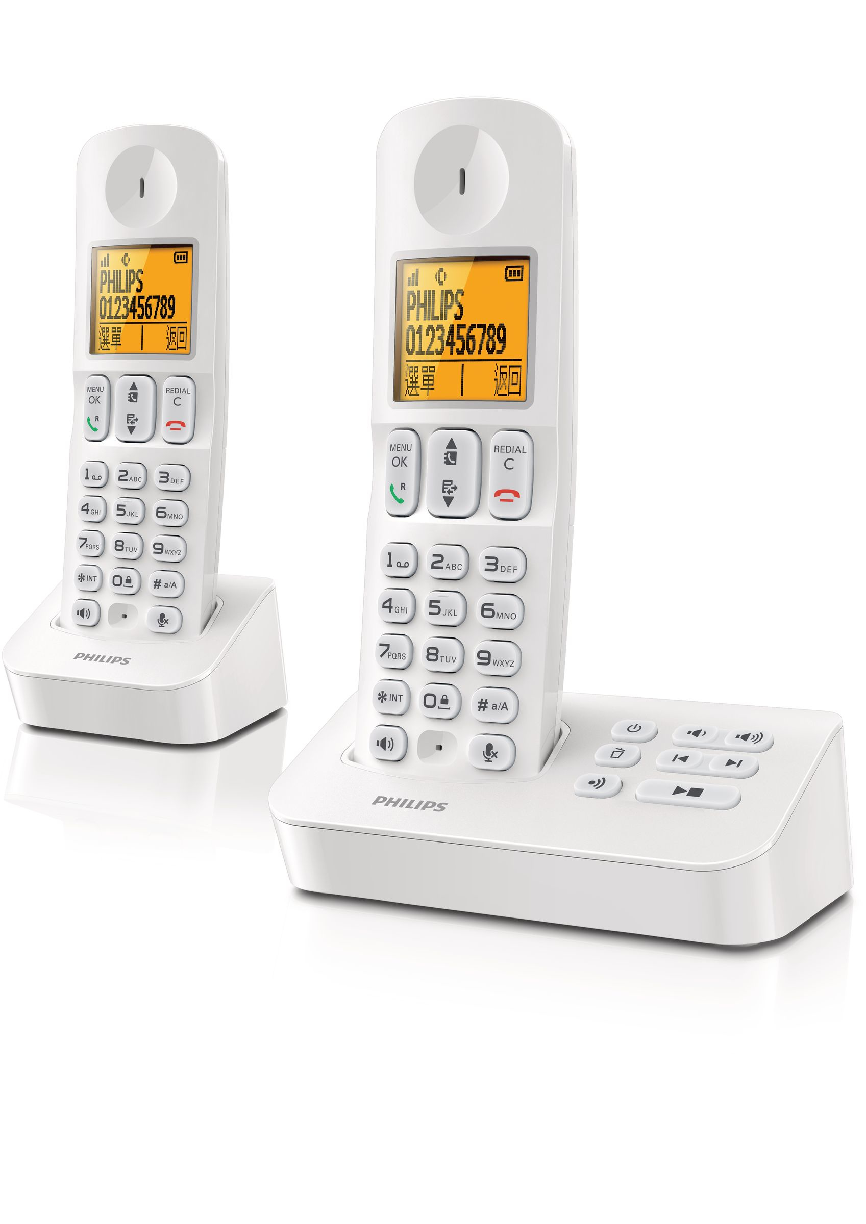 Philips D4052W/90 telephone DECT telephone Caller ID White