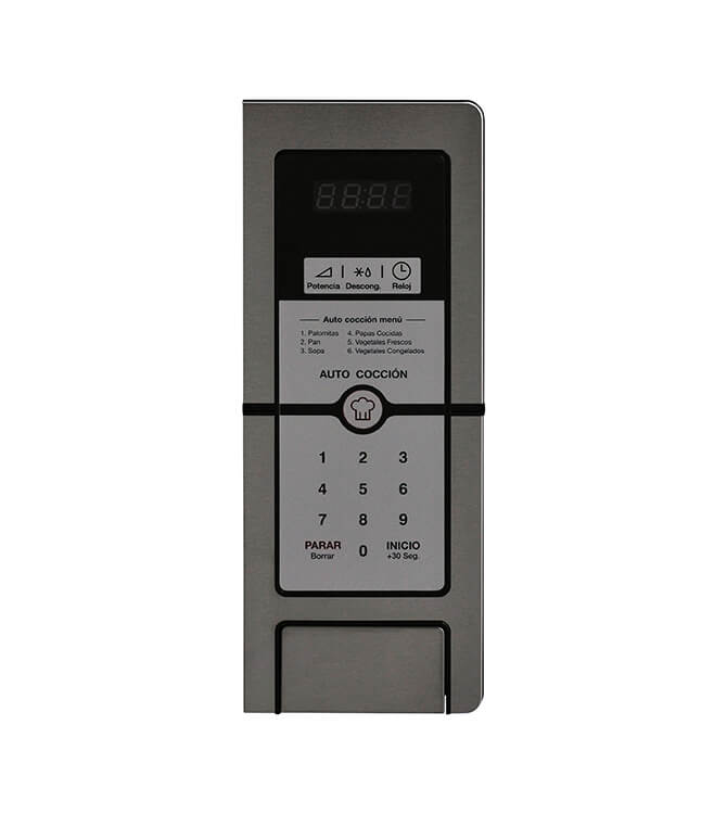 Daewoo KOR-6L5B microwave Black, Stainless steel Solo microwave Countertop – image 5