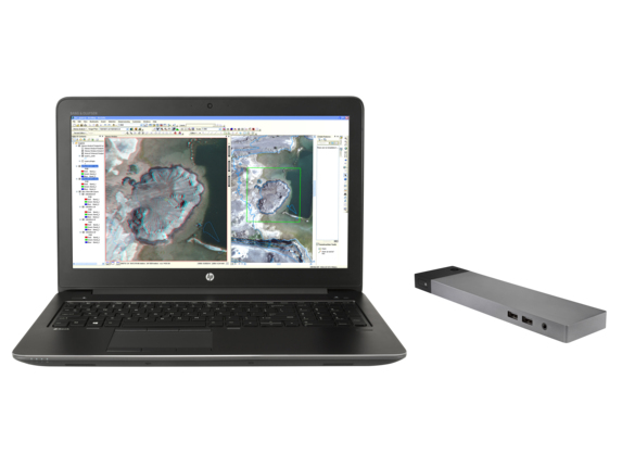 HP ZBook 17 G3 + ZBook 200W Thunderbolt 3 Dock