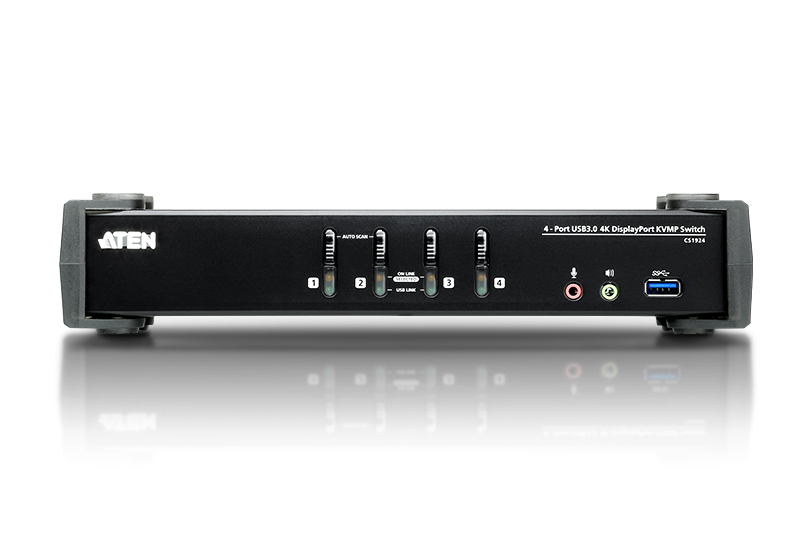 ATEN CS1924-AT-E KVM switch Black – image 3
