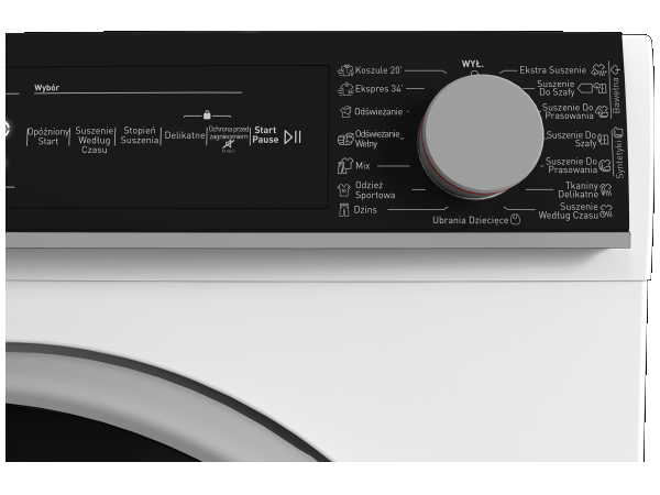 Sharp KD-HHH9S8GW3-FR washer dryer Freestanding Front-load White – image 5