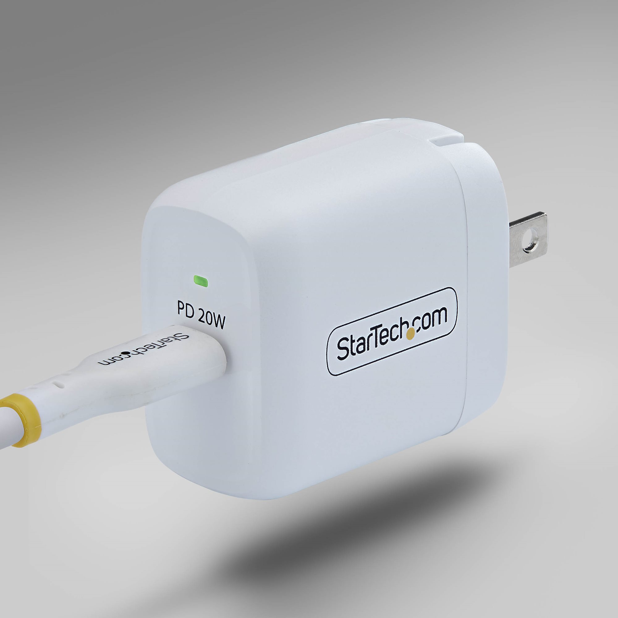 StarTech.com 20W USB‑C Wall Charger, Portable Charger with USB Power Delivery Fast Charging – image 5
