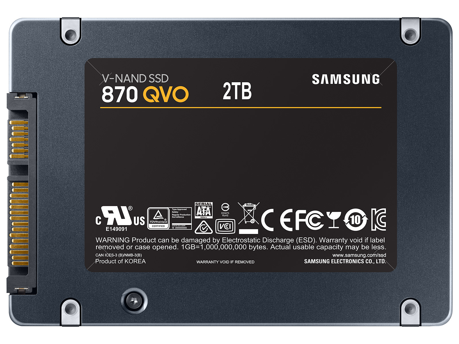 Samsung 870 QVO 2 TB 2.5″ Serial ATA III V-NAND MLC image 5