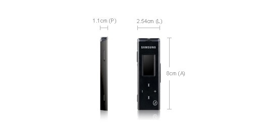 Samsung YP-U3 2GB Black – image 4