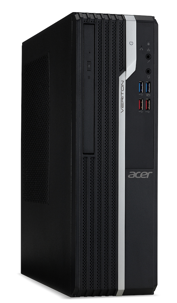 Acer Veriton X VX2660G Intel® Core™ i3 i3-8100 4 GB DDR4-SDRAM 1 TB HDD Windows 10 Pro Desktop PC Black image 2