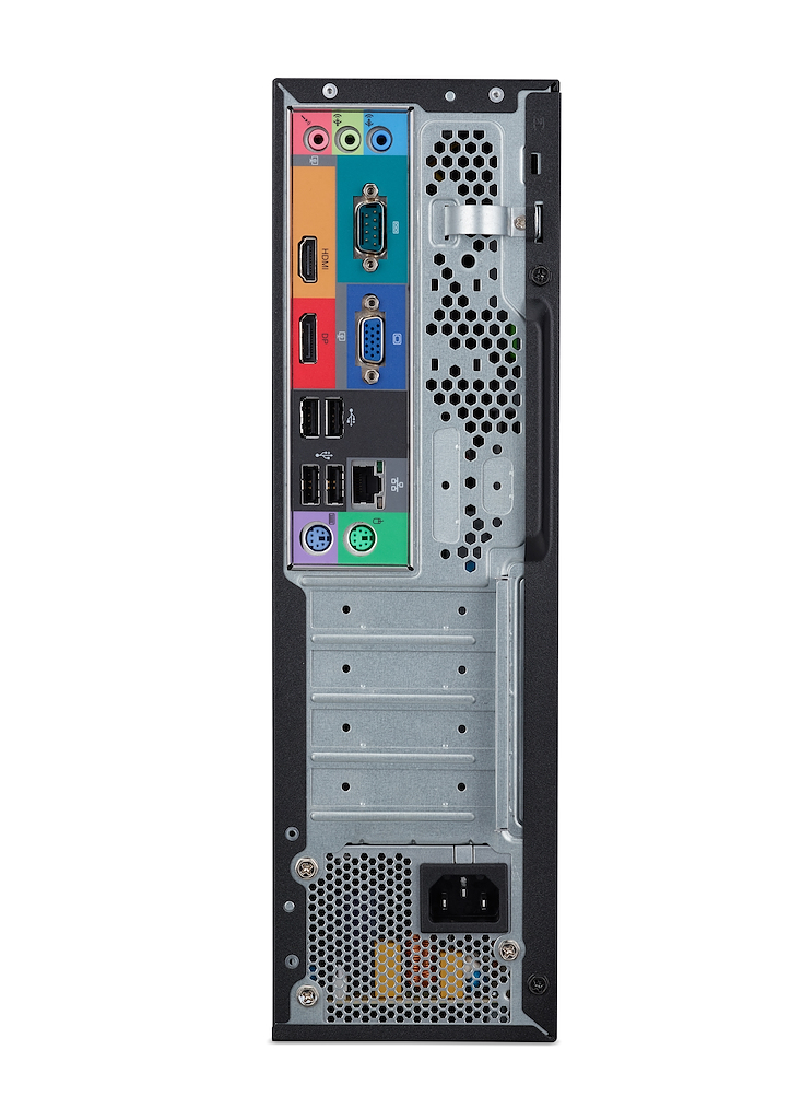 Acer Veriton X VX2660G Intel® Core™ i3 i3-8100 4 GB DDR4-SDRAM 1 TB HDD Windows 10 Pro Desktop PC Black image 4