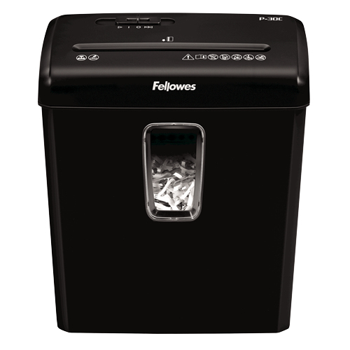 Fellowes Powershred P-30C distruggi documenti Triturazione incrociata 22 cm Nero