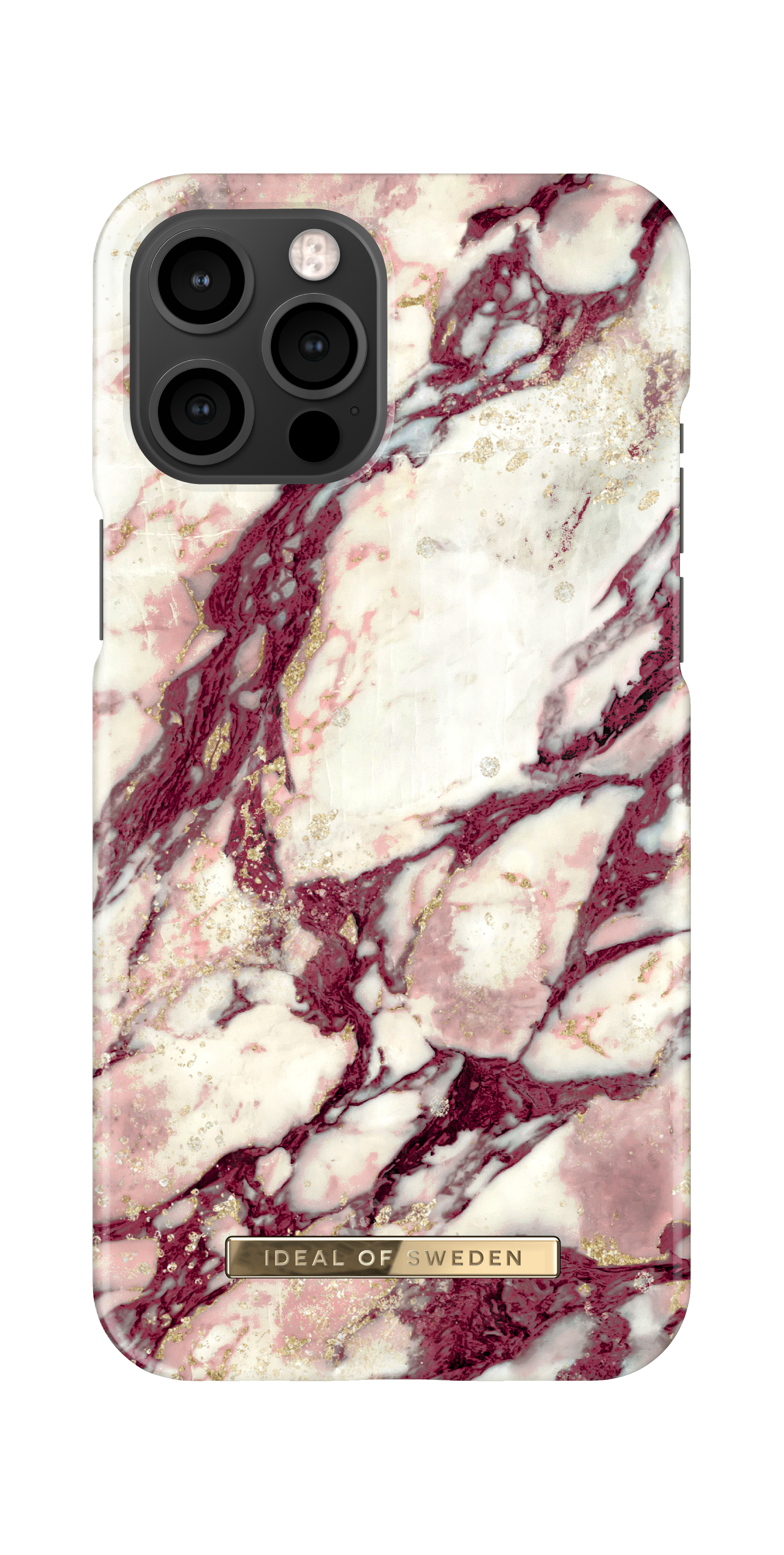 iDeal of Sweden Printed Case iPhone 12 PROMAX Calacatta Ruby Marbl – image 3