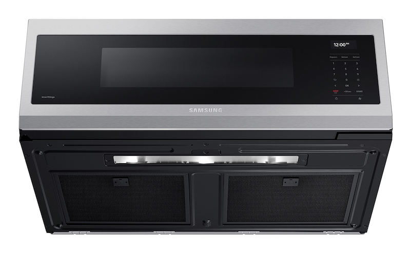 صورة Samsung ME11A7710DS/AA فوق الميكروويف المنفرد - سعة 31.1 لتر، 1100 واط، ستانلس ستيل