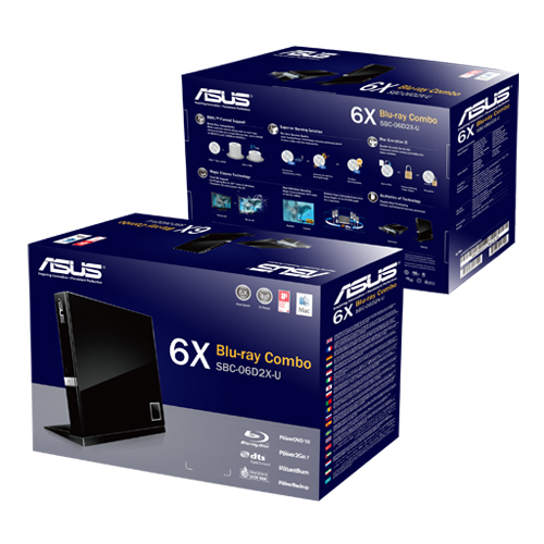ASUS SBC-06D2X-U optical disc drive Black – image 4