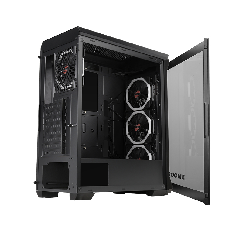 itek FROOME Midi Tower Black image 11