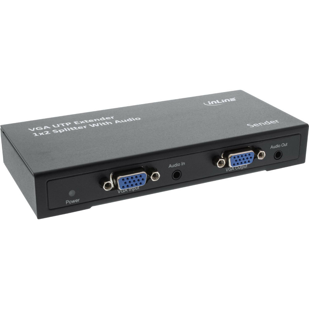 InLine 65016I AV extender AV transmitter & receiver Black – image 2