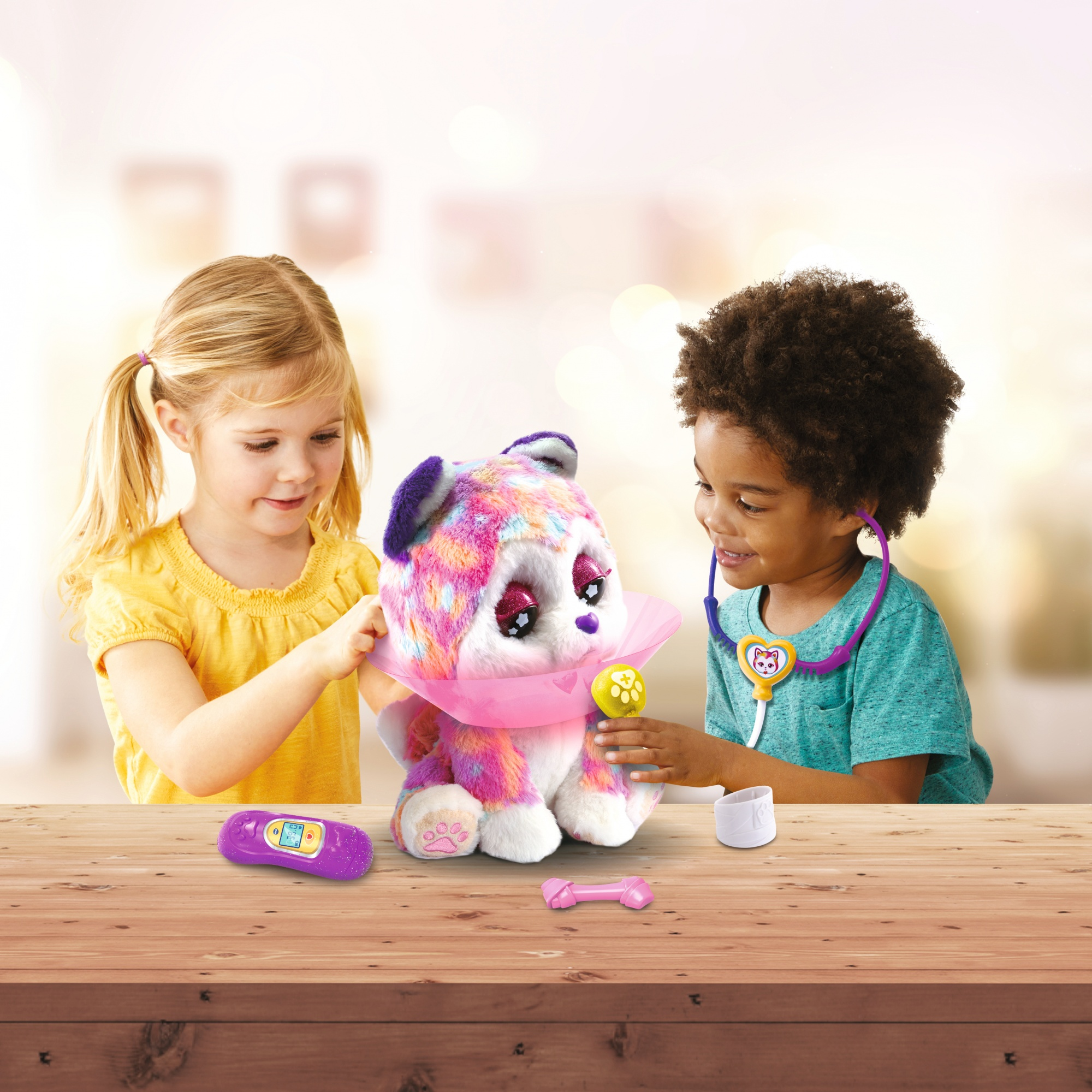 Resim VTech 80-529705 KidiFriends Oyuncak Çok Renkli Kumaş (3-8 Yaş)