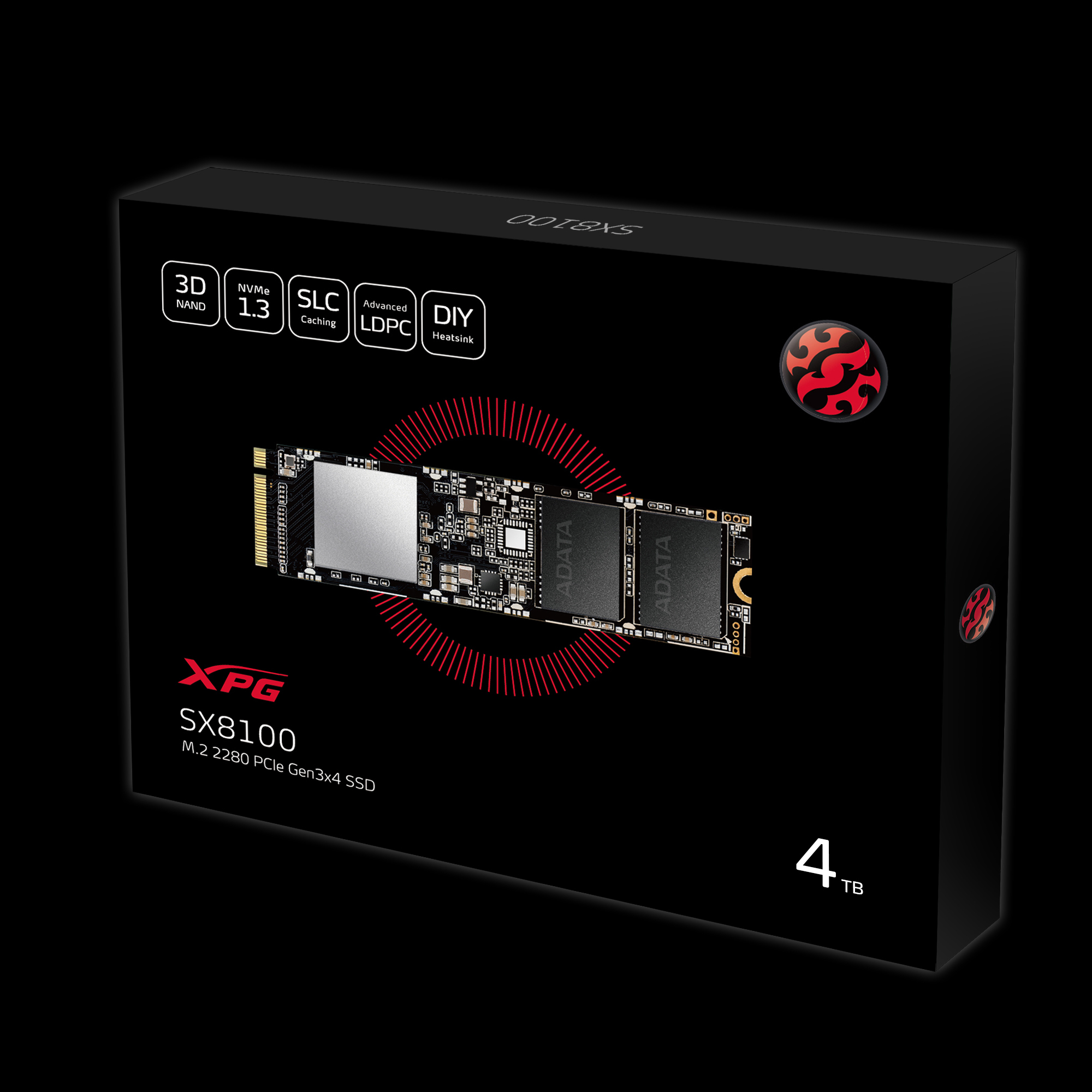 XPG SX8100 4 TB M.2 PCI Express NVMe 3D NAND image 6