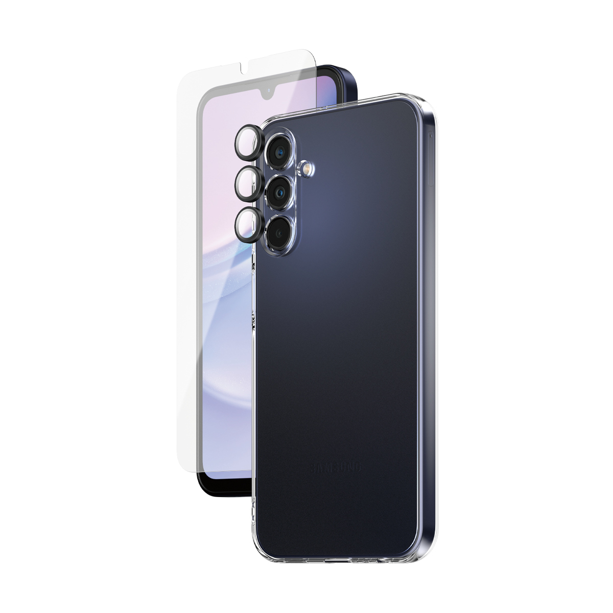 PanzerGlass SAFE. by ® 3-in-1 Protection Bundle Samsung Galaxy A15 | A15 5G Clear screen protector 1 pc(s)
