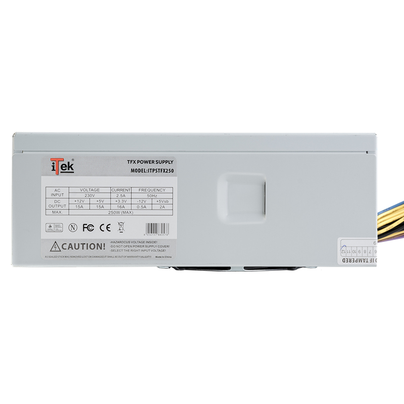 itek ITPSTFX250 power supply unit 250 W 20+4 pin ATX TFX Grey image 4