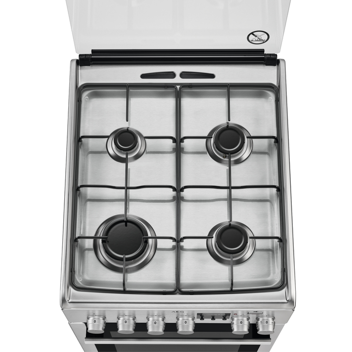 AEG CKB56400BX Freestanding cooker Electric Gas Black, Stainless steel – image 3